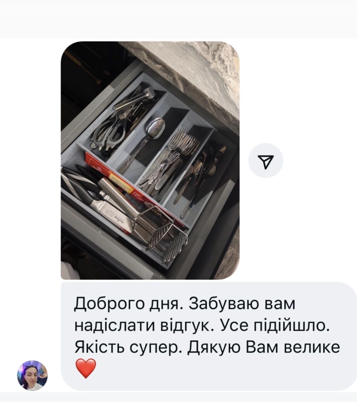 Відгук клієнта Lotwood